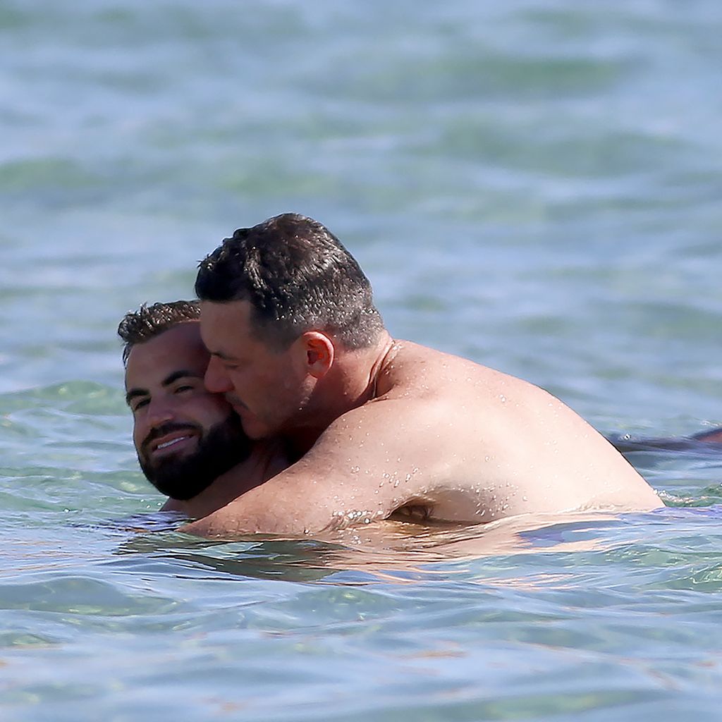 Fran Tomas und Luke Evans im Urlaub auf Ibiza