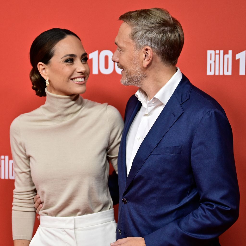 Franca Lehfeldt und Christian Lindner im September 2024