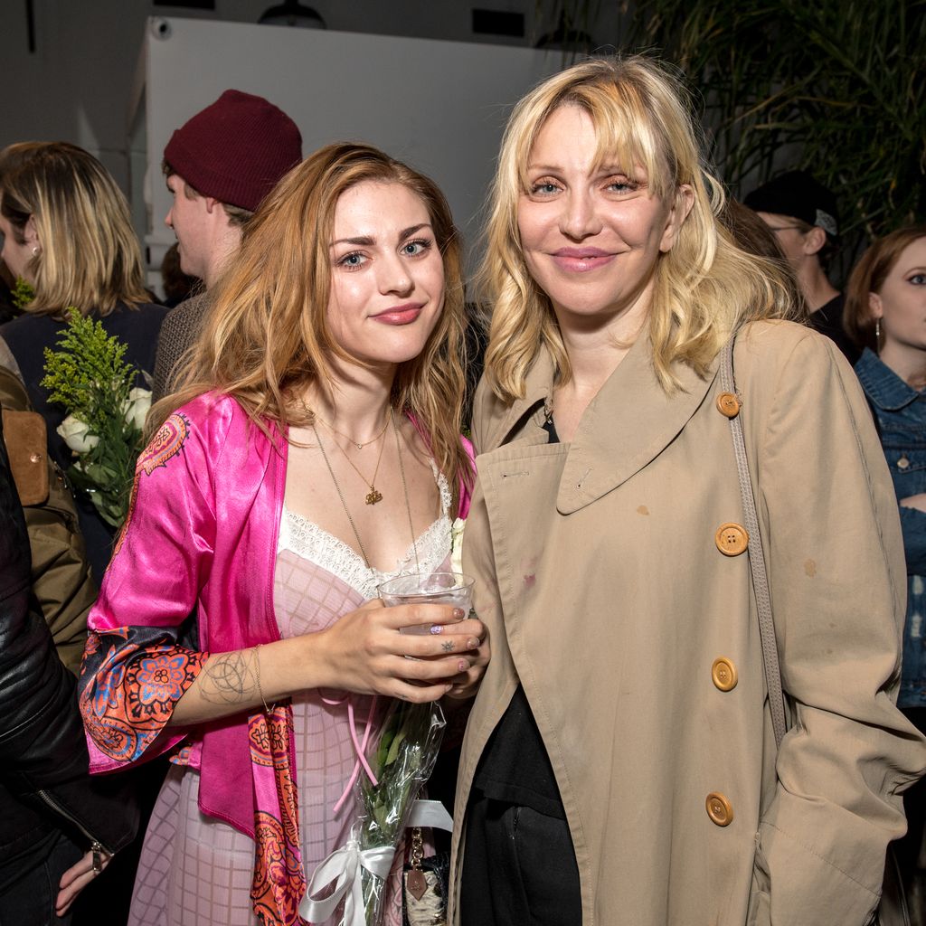 Frances Bean Cobain und Courtney Love