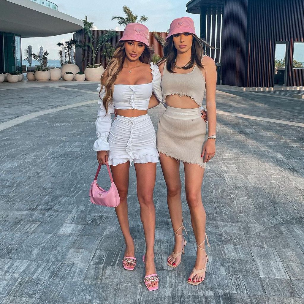 Francesca Farago und Demi Sims, TV-Bekanntheiten