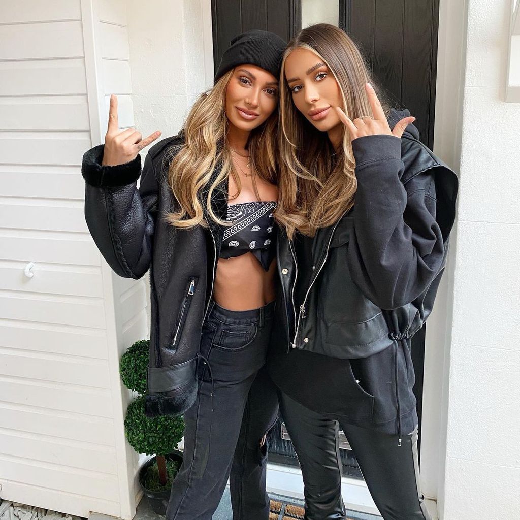 Francesca Farago und Demi Sims, März 2021