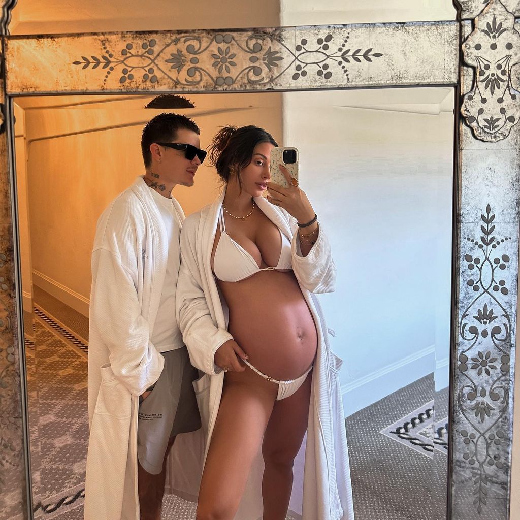 Francesca Farago und ihr Partner Jesse Sullivan, November 2024