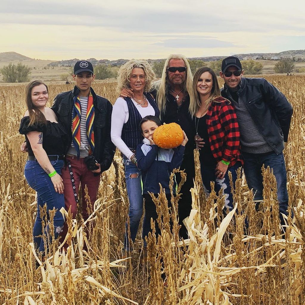 Francie Frane, Duane Chapman und seine Kinder im Oktober 2020