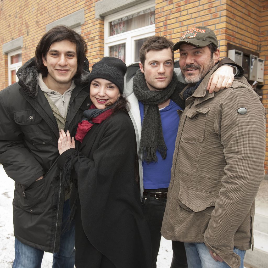 Francisco Medina, Tatjana Clasing, Jörg Rohde und Silvan-Pierre Leirich, AWZ-Stars