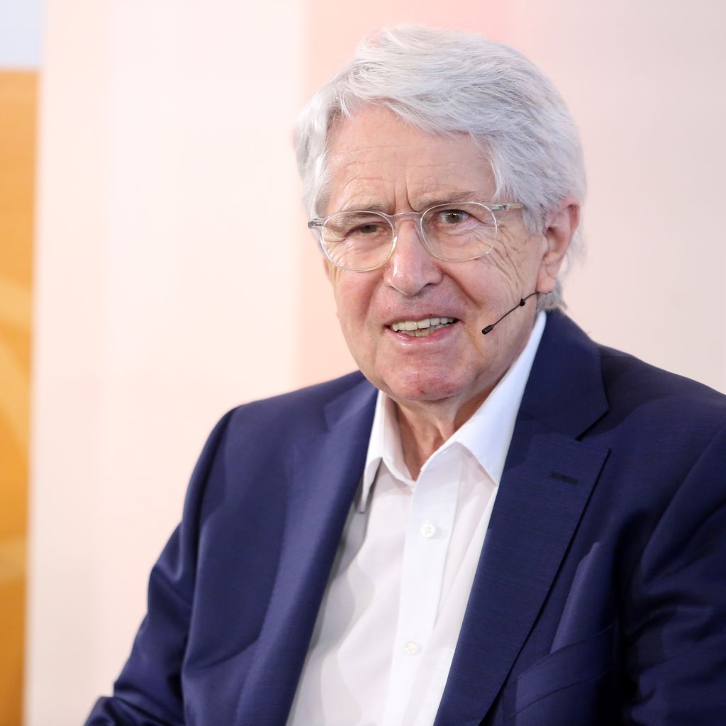 Frank Elstner im April 2022 in Potsdam