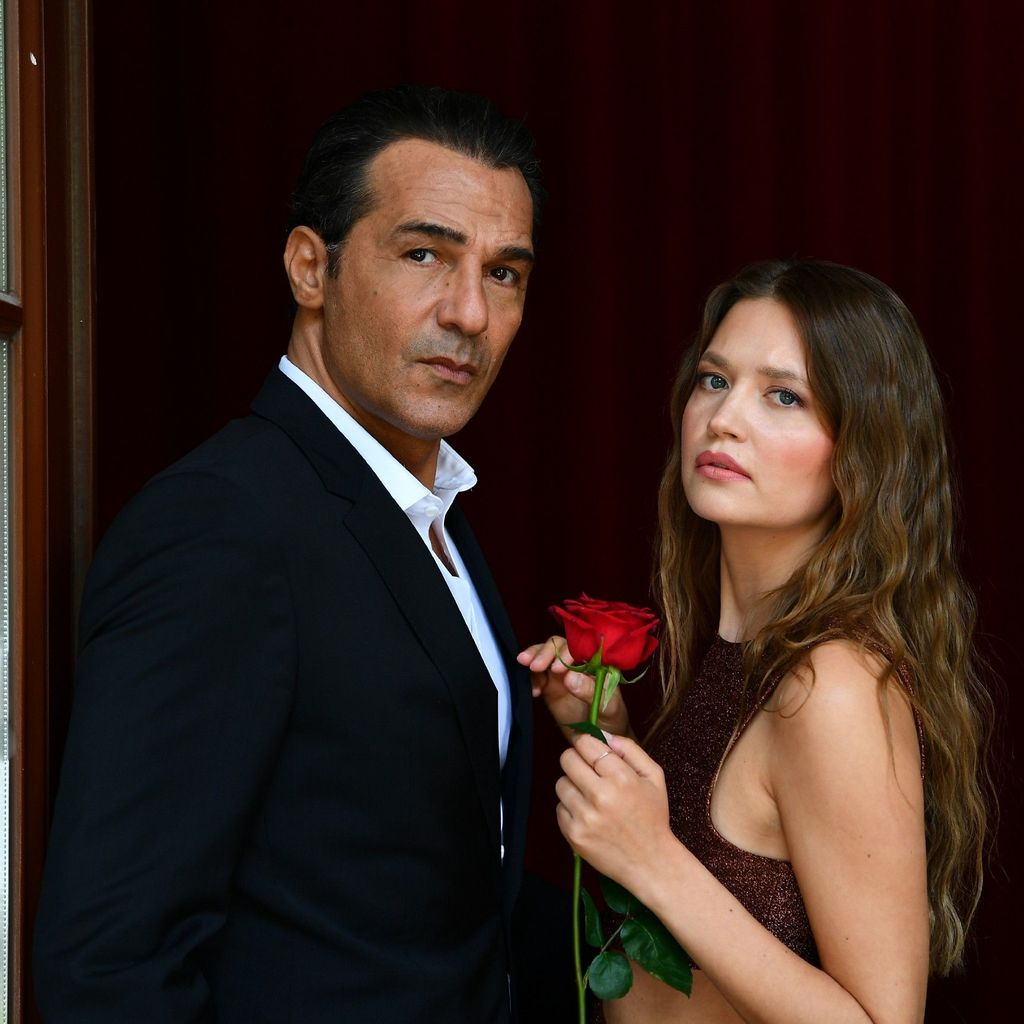 Frank Giese (Erol Sander) und Nathalie von Altenburg (Amrei Haardt) in "Alles was zählt"