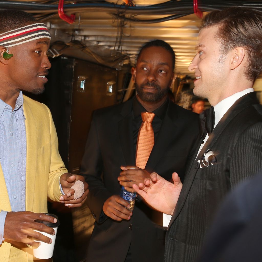 Frank Ocean und Justin Timberlake bei den Grammys, 2013