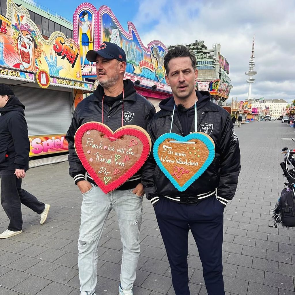 Frank Rosin und Alexander Kumptner auf dem Hamburger Dom 2025