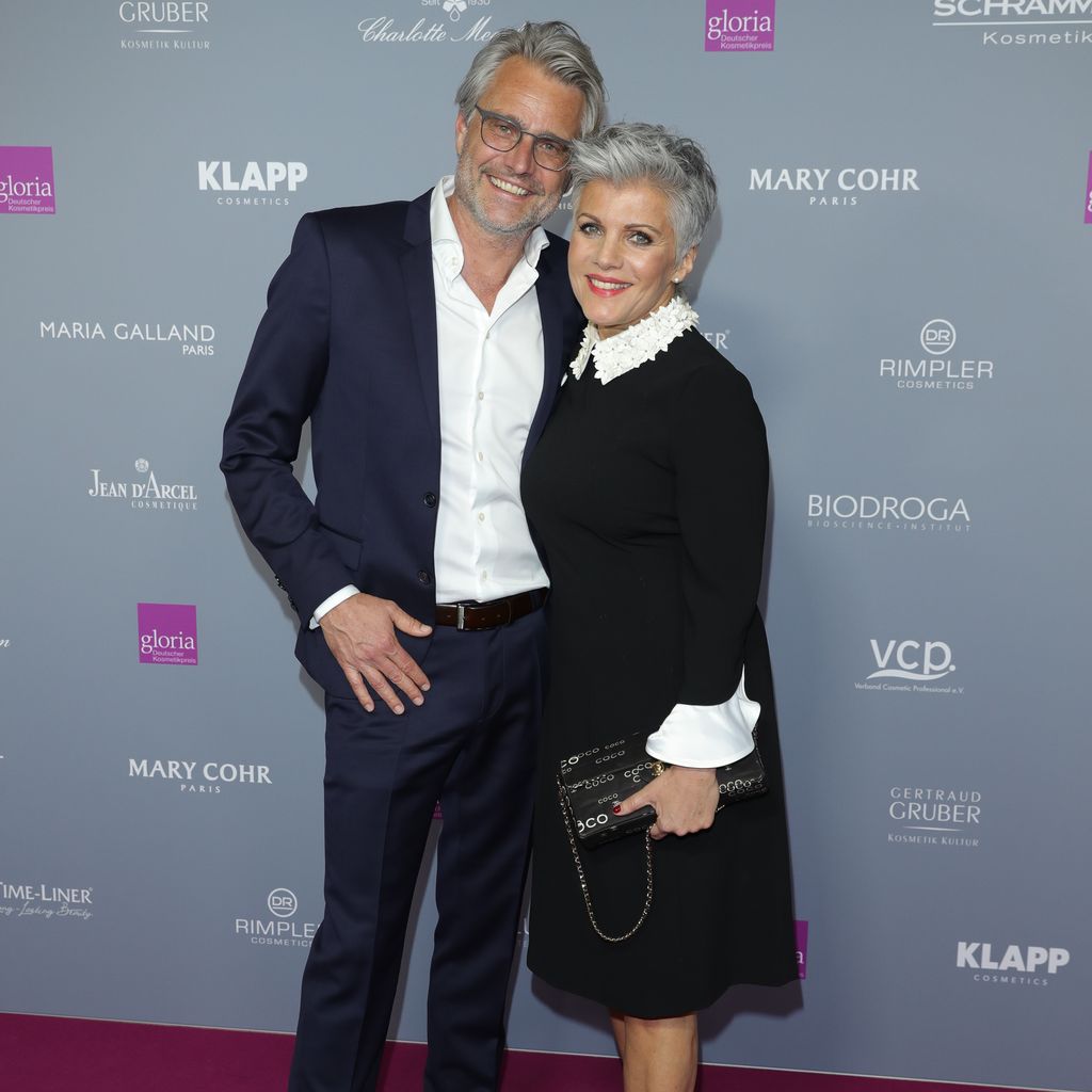 Frank Spothelfer und Birgit Schrowange im März 2019 in Düsseldorf
