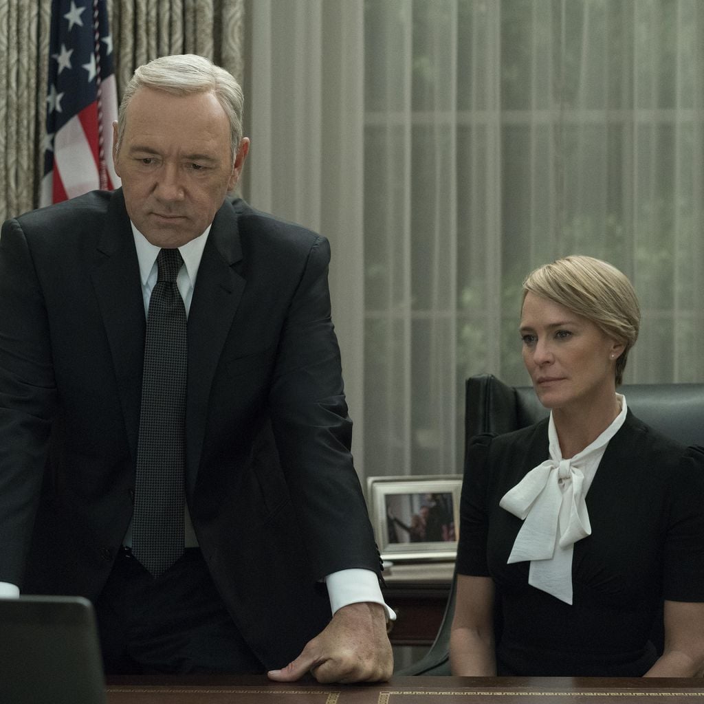 Kevin Spacey (Frank Underwood) und Robin Wright (Claire Underwood) bei "House of Cards"