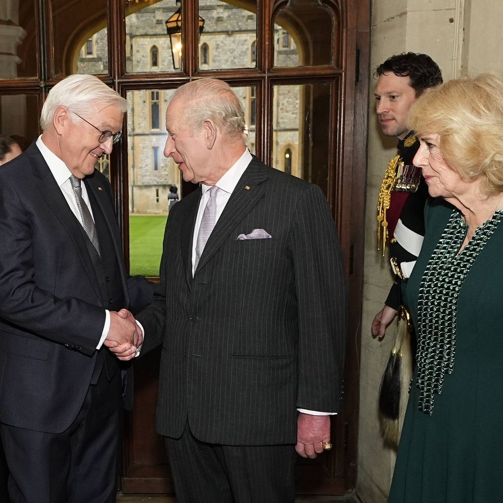 König Charles III. und Königin Camilla verabschieden Frank-Walter Steinmeier und Elke Büdenbender