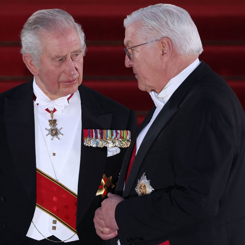 König Charles III. und Frank-Walter Steinmeier