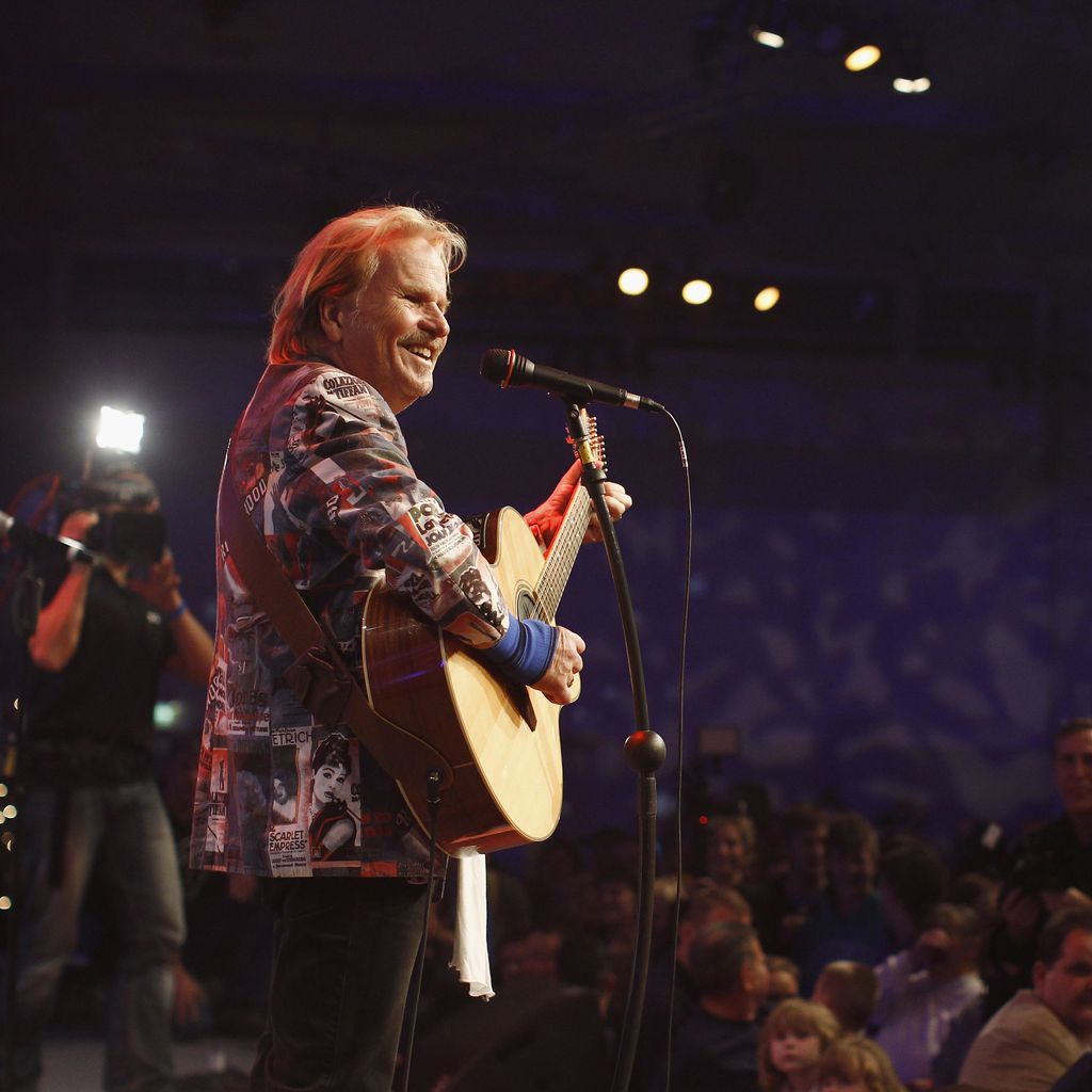 Frank Zander bei einem Charity Dinner für Obdachlose in Berlin