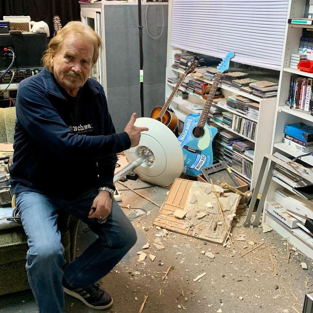 Frank Zander im Januar 2021