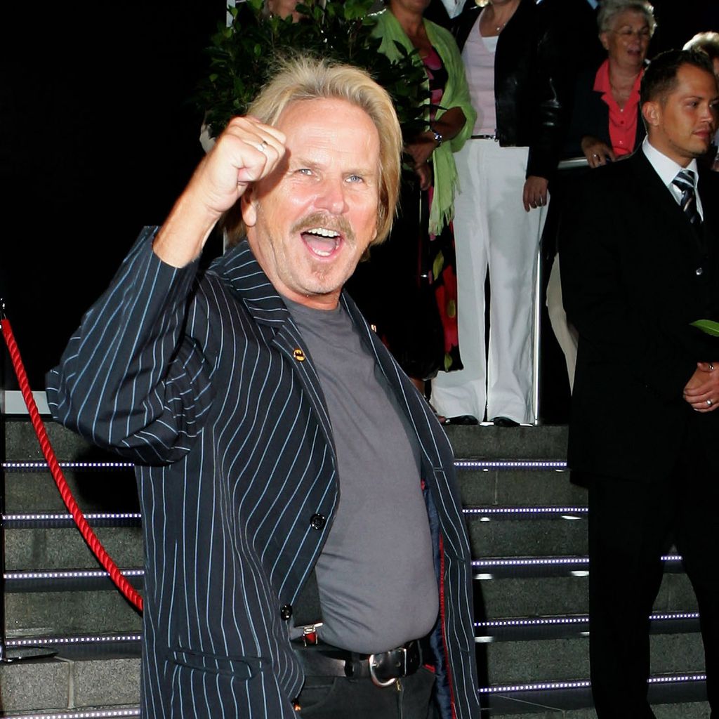 Frank Zander bei der Verleihung der Goldenen Henne in Berlin, 2005