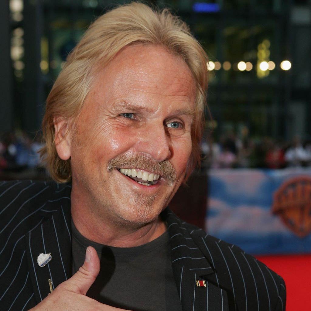 Frank Zander bei der "Batman Begins"-Premiere in Berlin