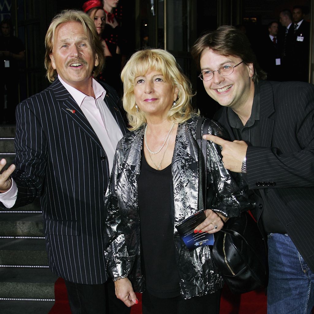 Frank Zander mit Frau Evy Zander und Sohn Marcus Zander, September 2006