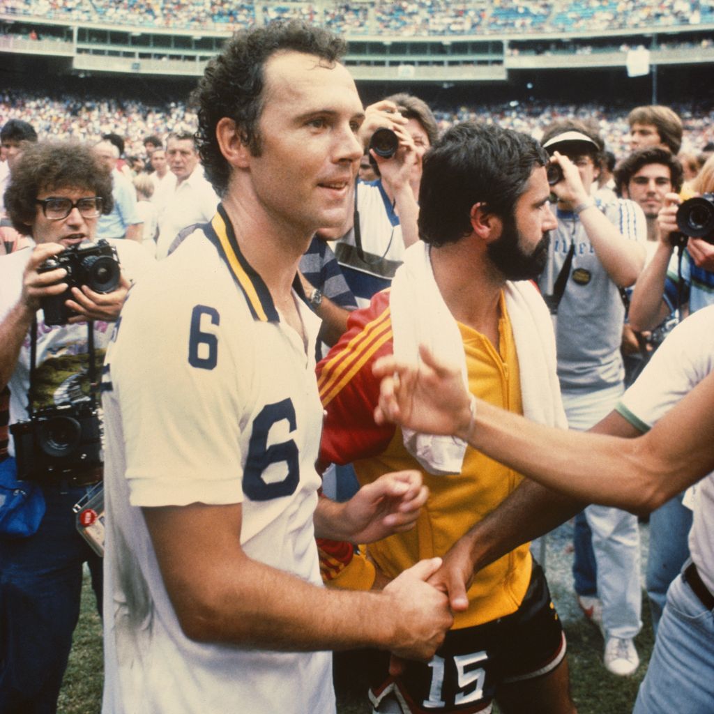 Franz Beckenbauer im Jahr 1980