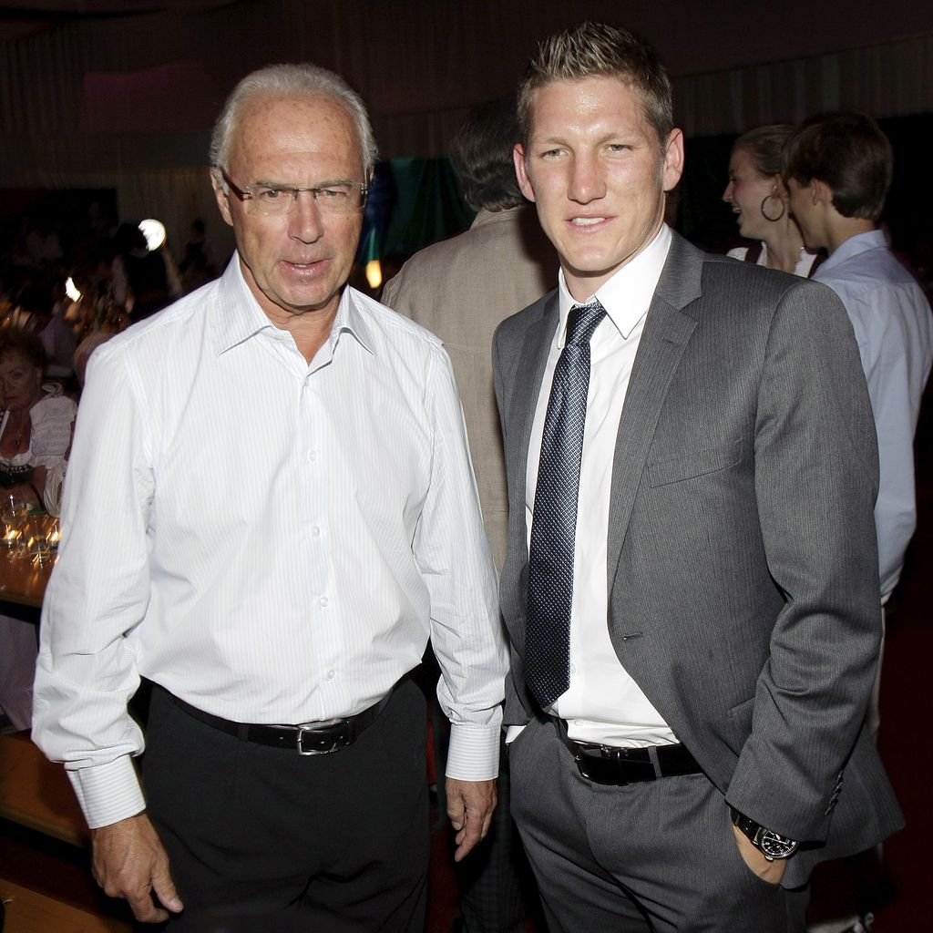 Franz Beckenbauer und Bastian Schweinsteiger 2009