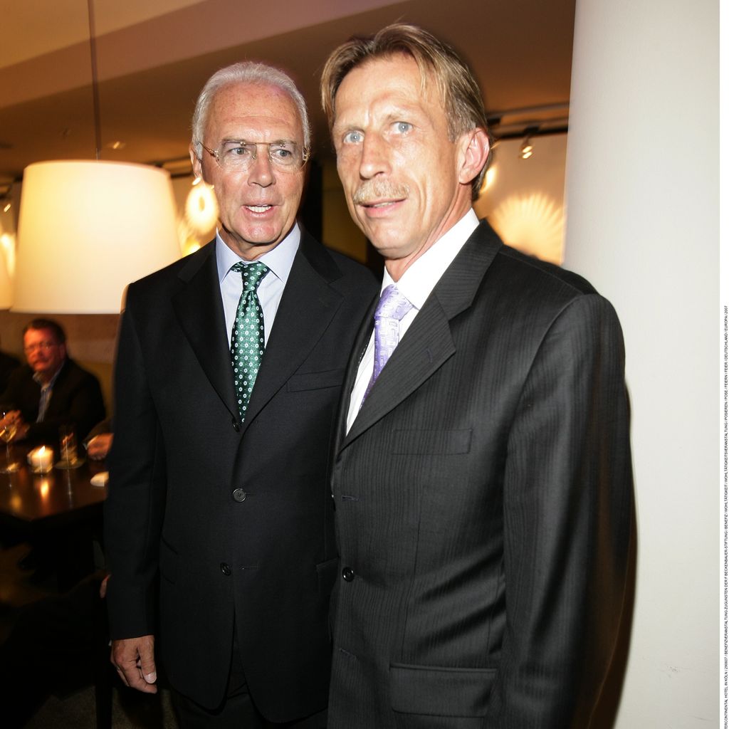 Franz Beckenbauer und Christoph Daum, 2007
