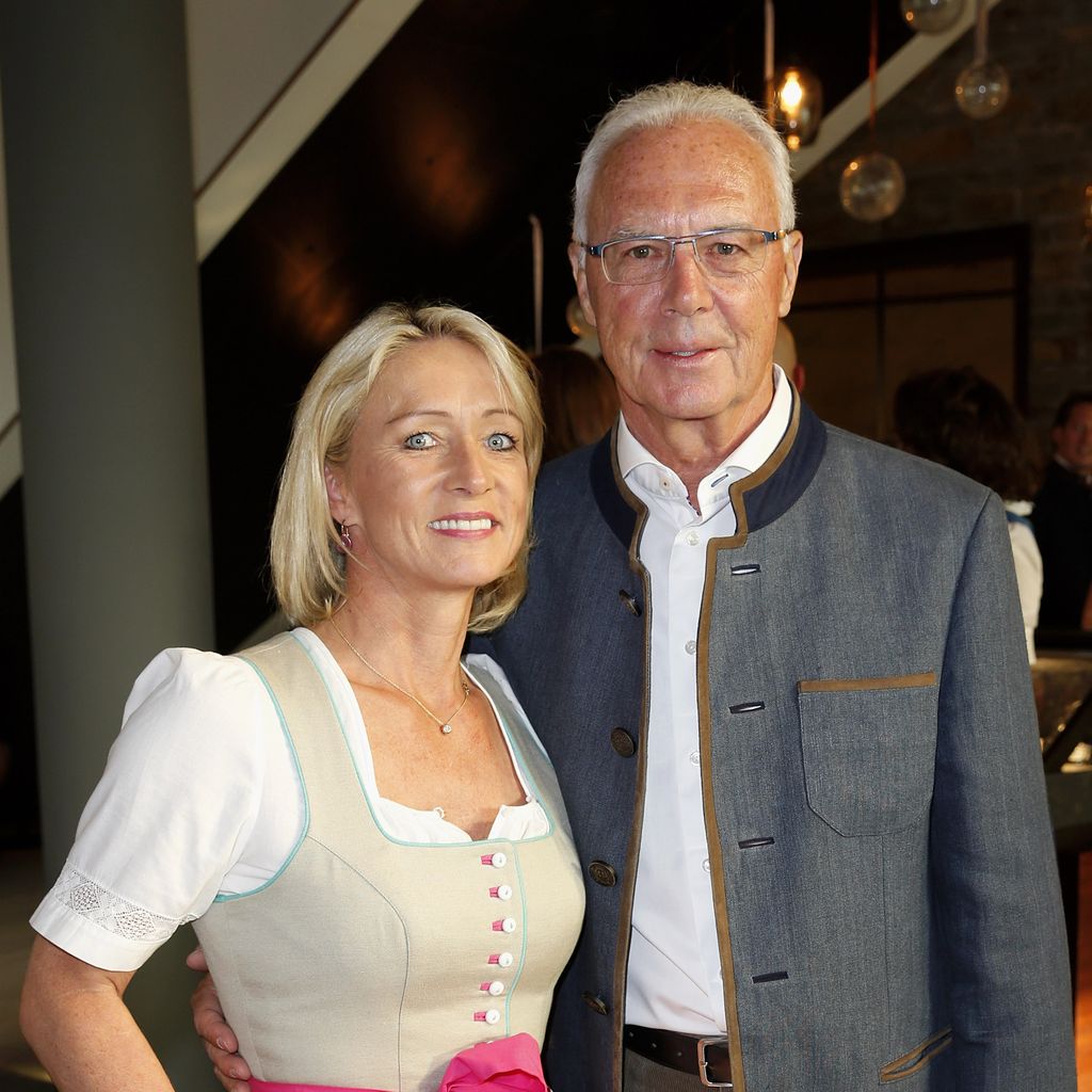 Franz Beckenbauer und seine Frau Heidi Beckenbauer