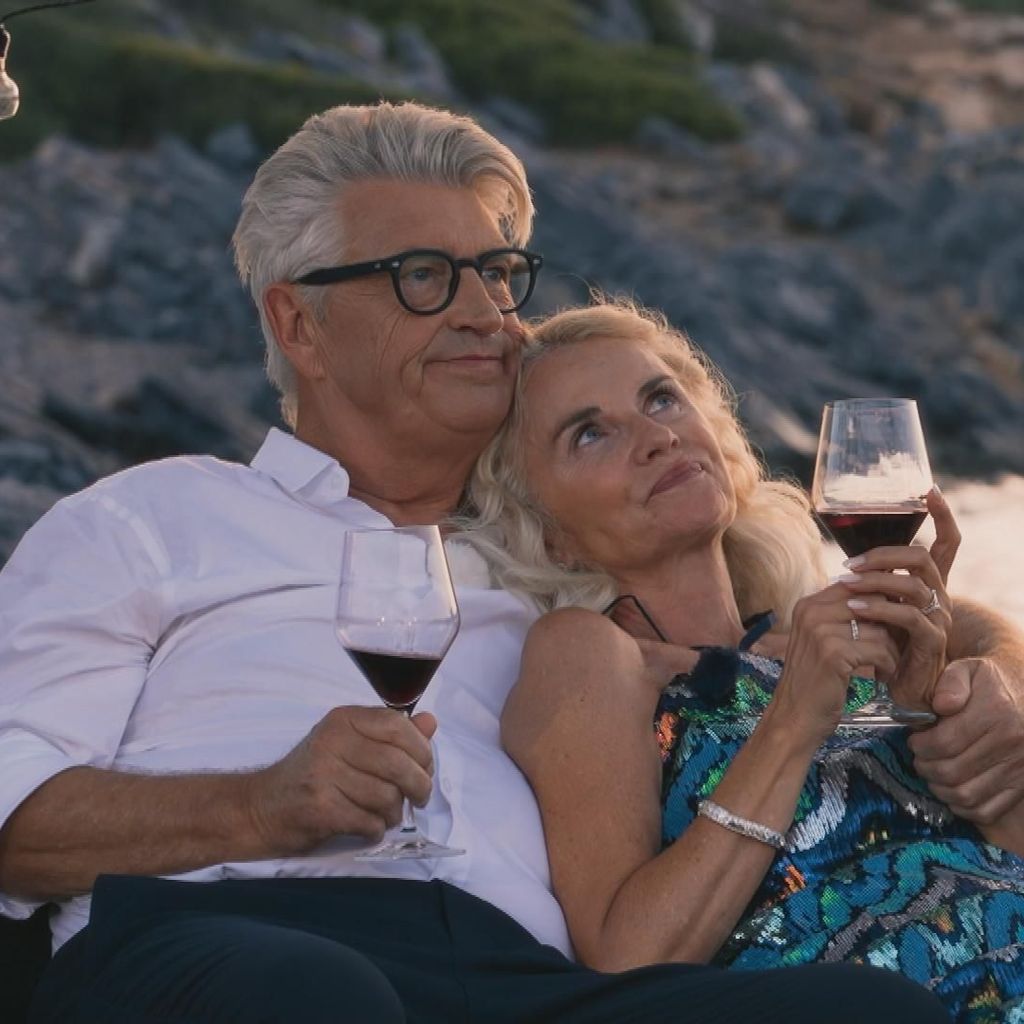Franz Stärk und Lise, "Golden Bachelor"-Teilnehmer