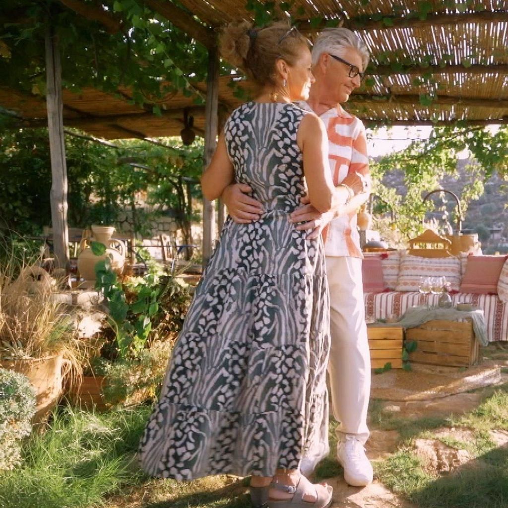 Franz Stärk und Sylvia bei "Golden Bachelor" 2024