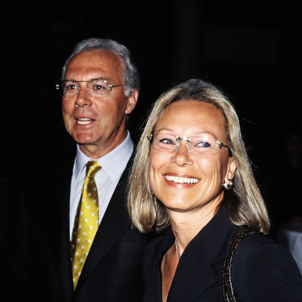 Franz und Sybille Beckenbauer, 1996