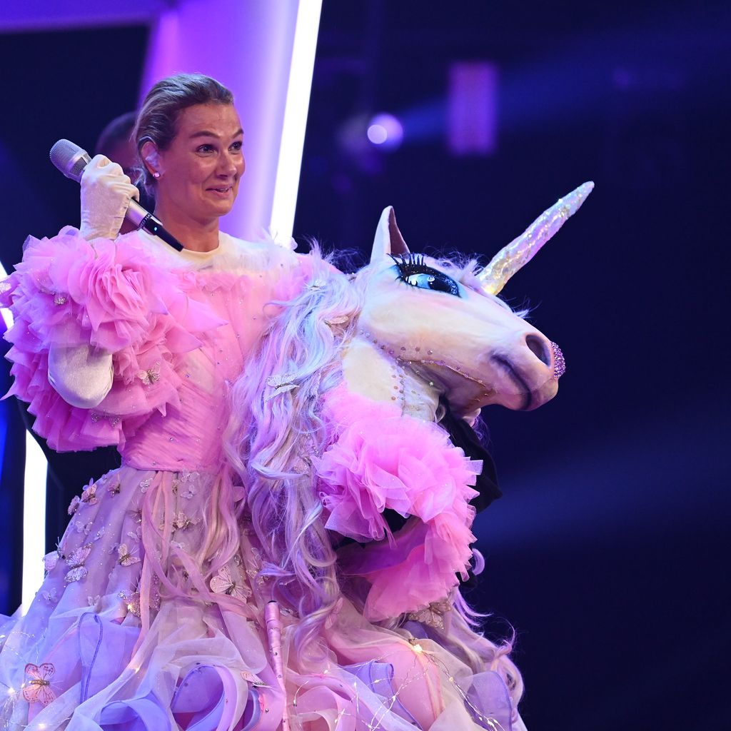 Franziska van Almsick bei "The Masked Singer"
