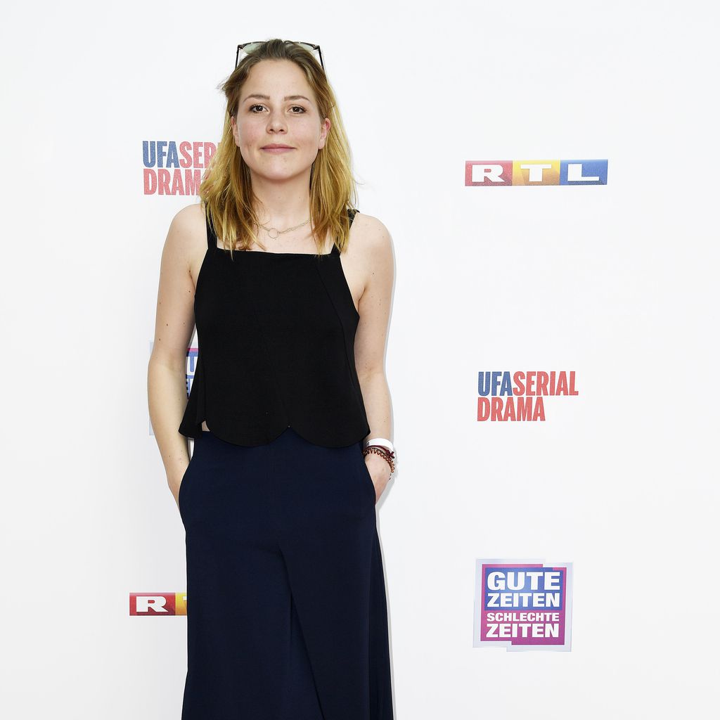 Franziska van der Heide beim 25-jährigen GZSZ-Jubiläum, Mai 2017