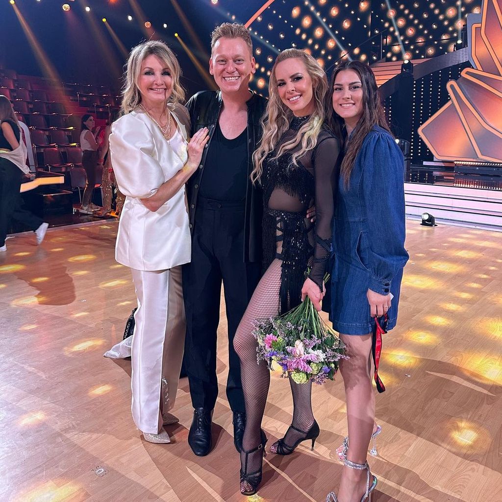 Frauke Ludowig, Knossi, Isabel Edvardsson und Lia
