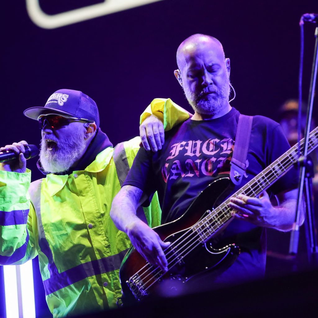 Fred Durst und Sam Rivers von Limp Bizkit, März 2024