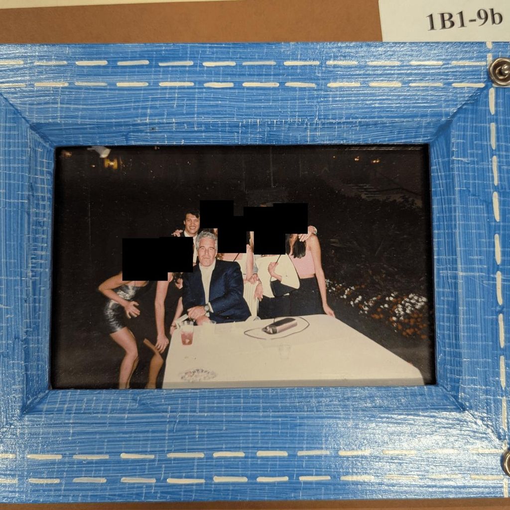 Frédéric Fekkai und Jeffrey Epstein auf einem von der US-Justiz veröffentlichten Foto