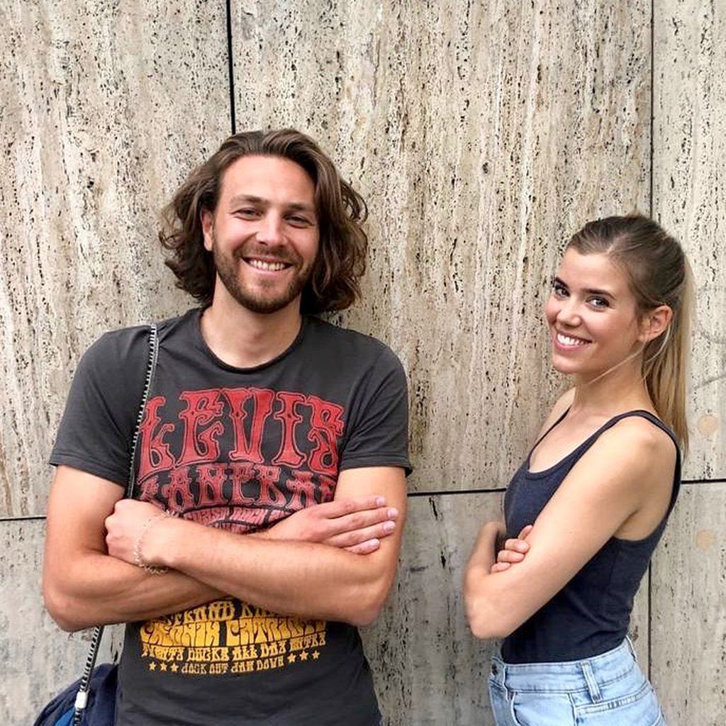 Frederik Götz und Sina Zadra