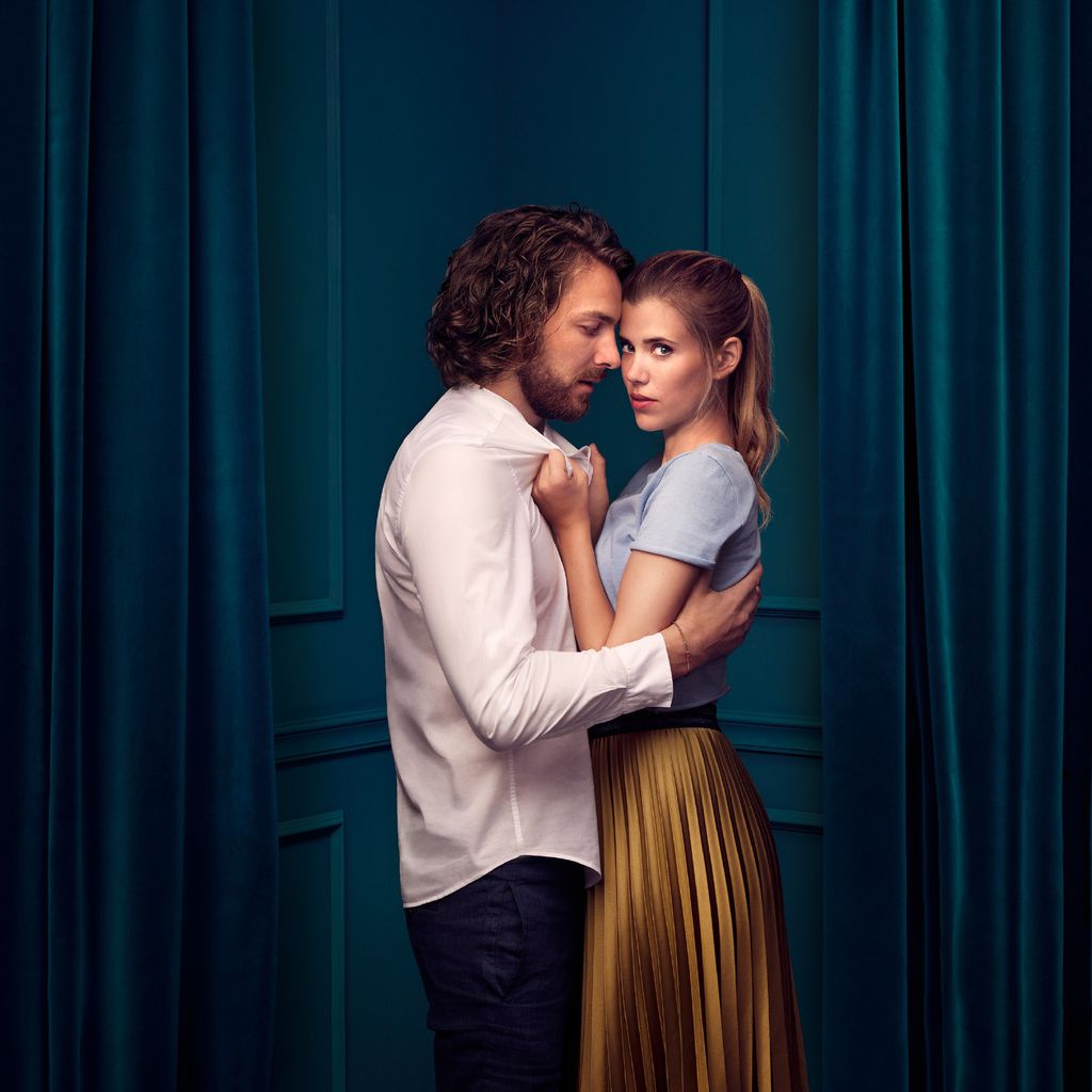 Frederik Götz und Sina Zadra