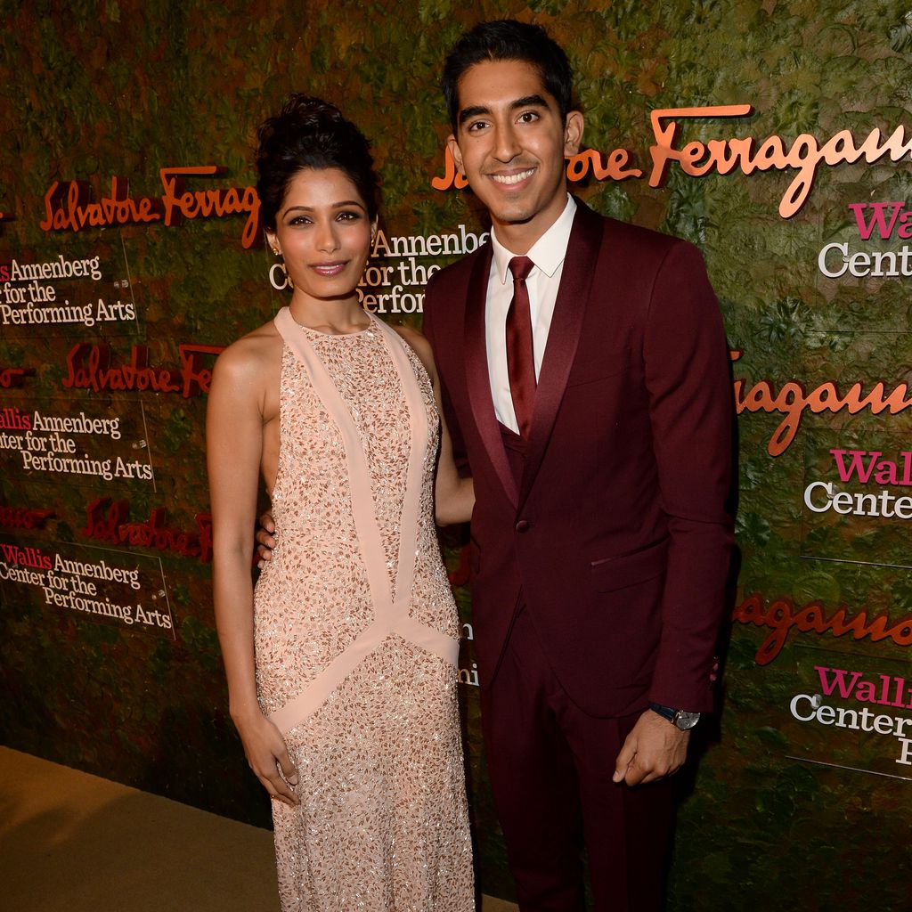 Freida Pinto und Dev Patel 2013