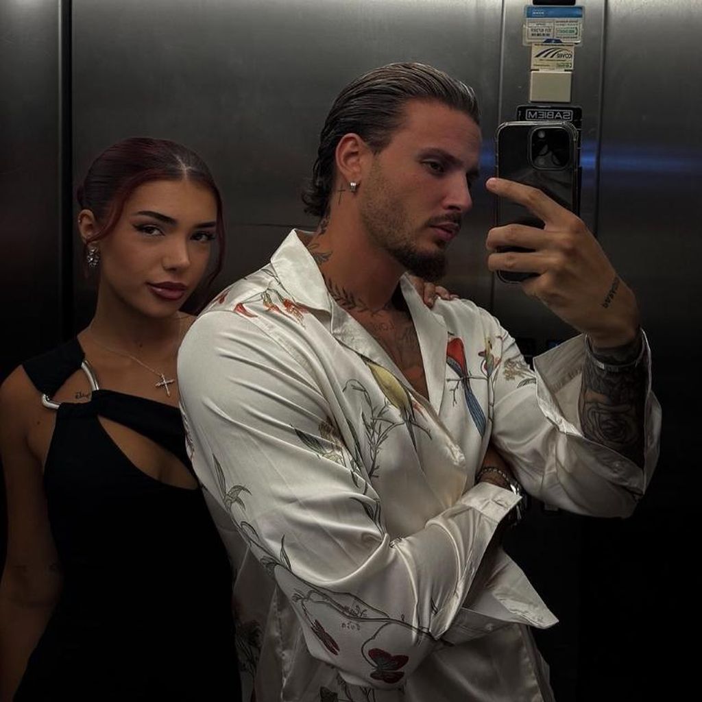 Gewinnerin Cati mit dem schweizer "Bachelor" Danilo Sellaro, Dezember 2025