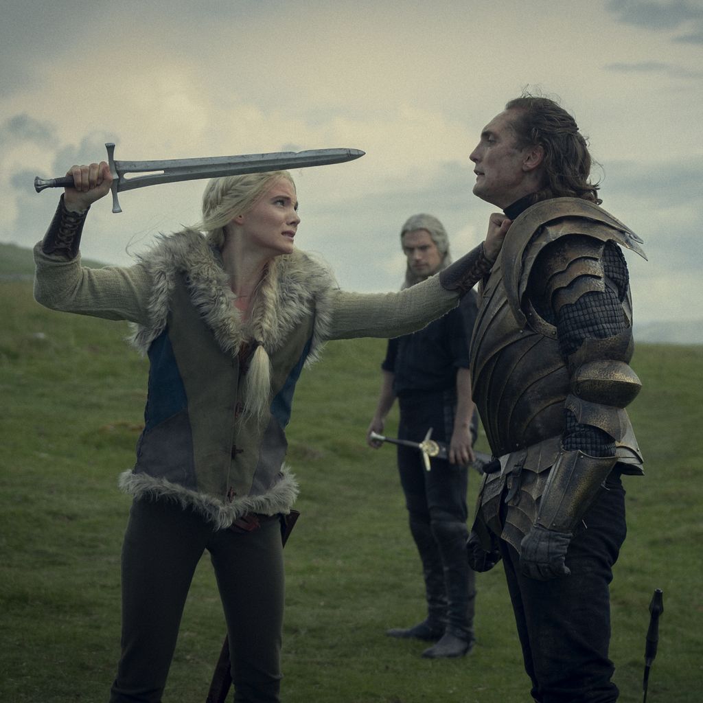 Freya Allan in "The Witcher"