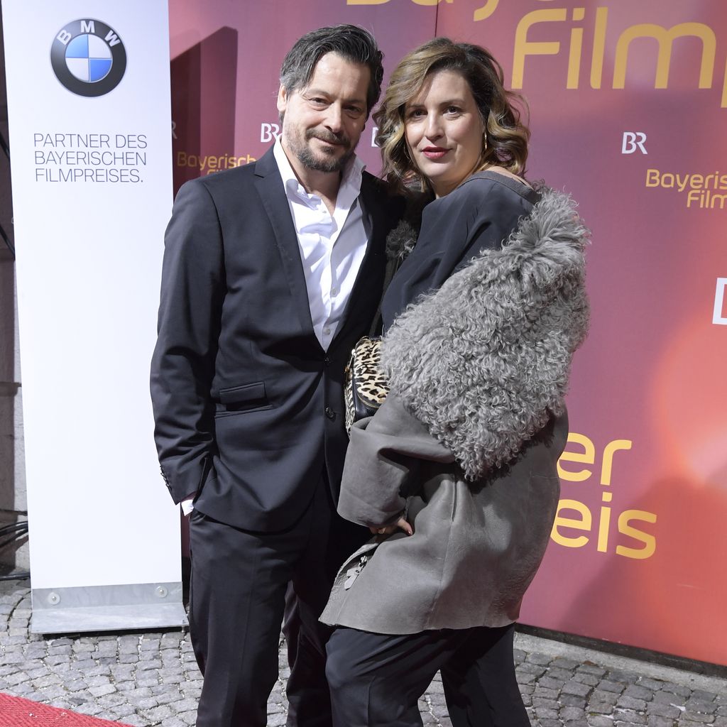 Fritz Karl und seine Frau Elena Uhlig im Januar 2019