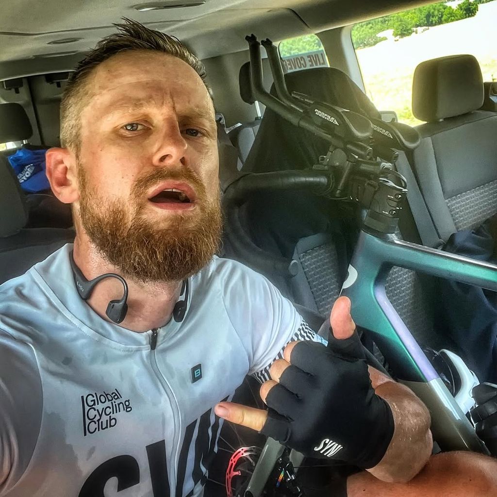 Fritz Meinecke beim Race Across America (RAAM) 2025