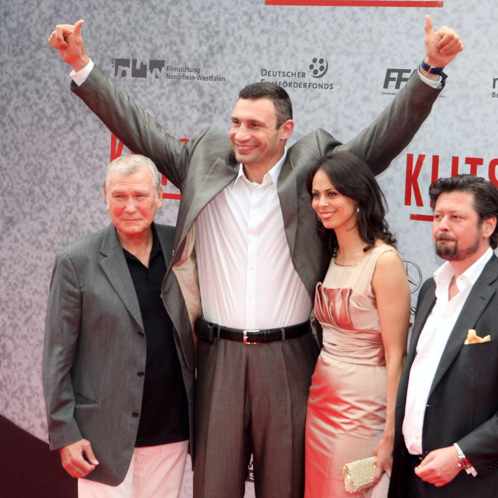 Vitali Klitschko und Fritz Sdunek