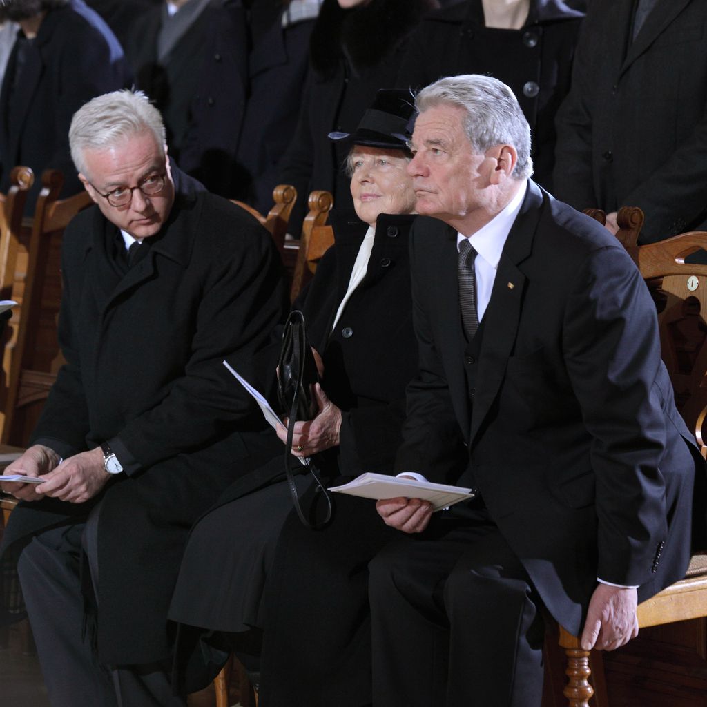 Fritz von Weizsaecker, Marianne von Weizsaecker und Joachim Gauck