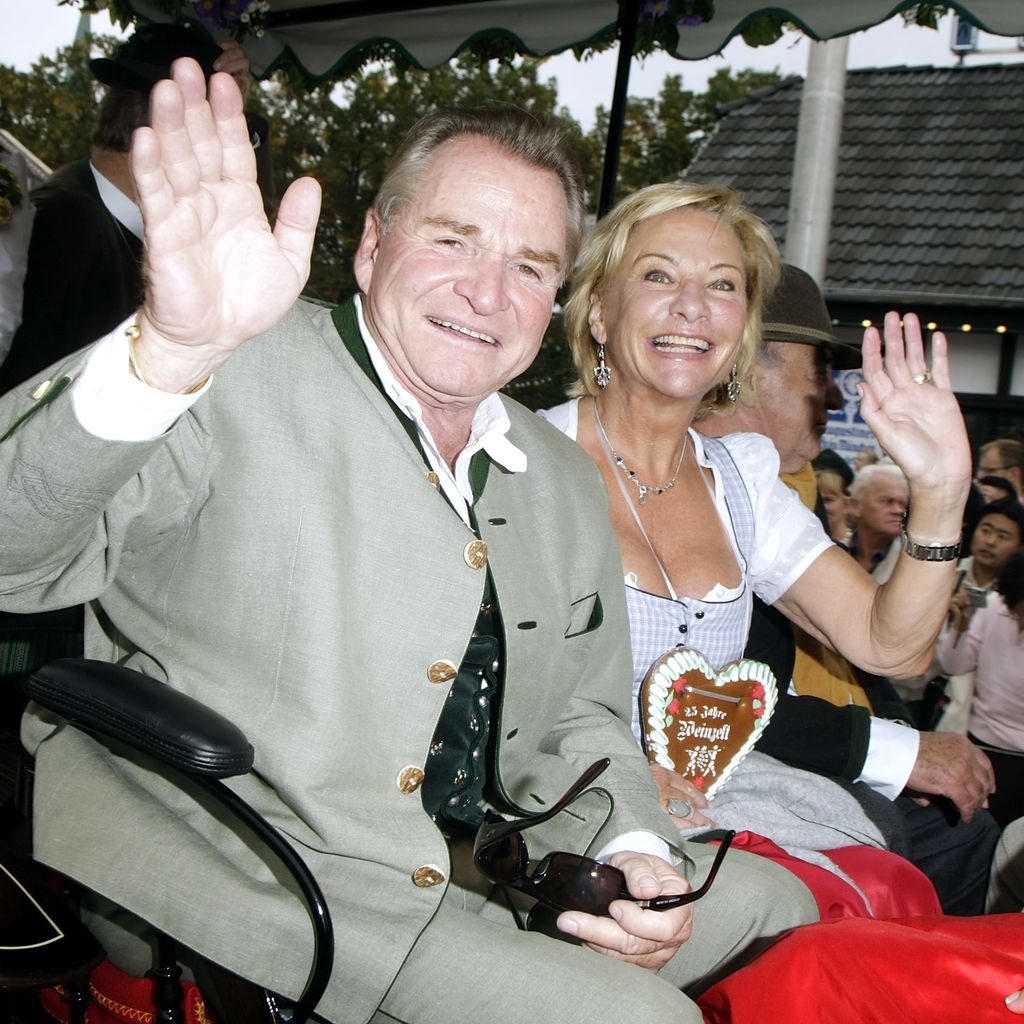 Fritz Wepper mit seiner Ex-Frau Angela, September 2009