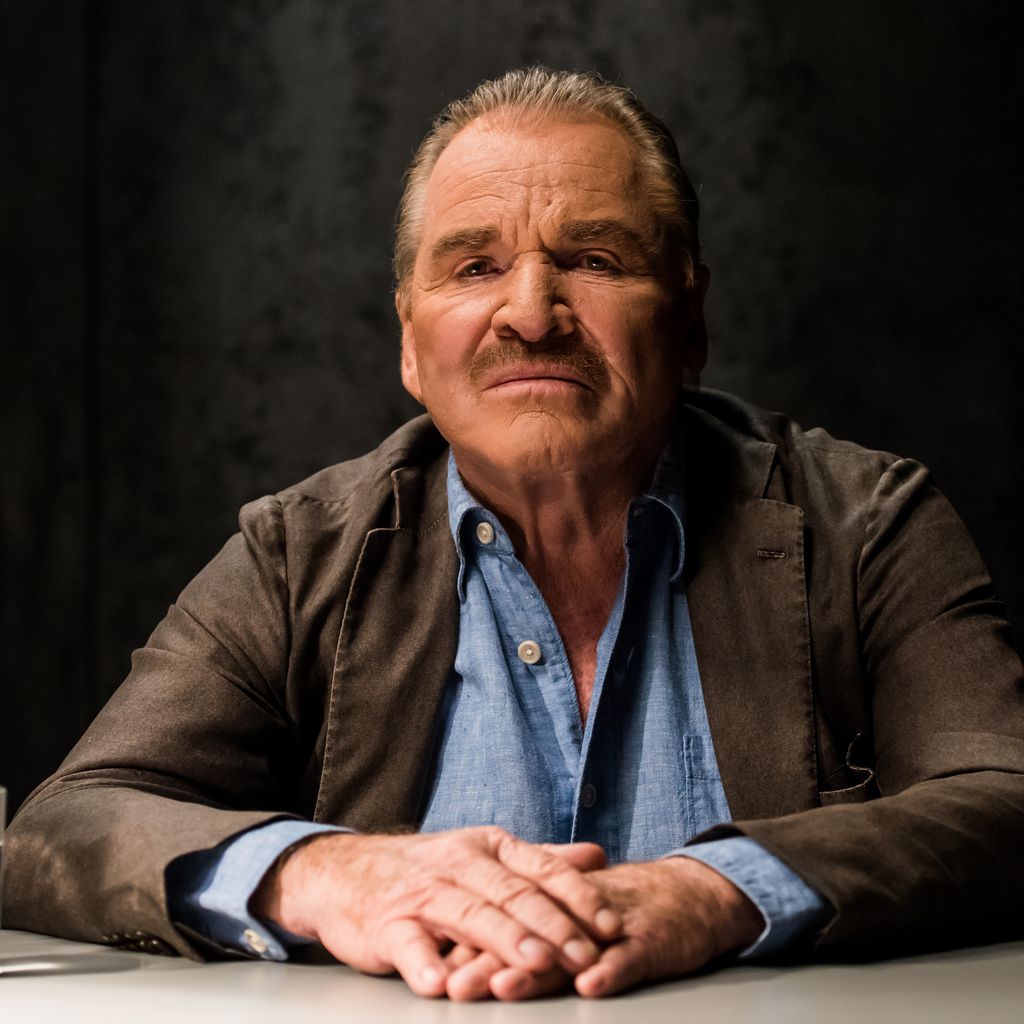 Fritz Wepper bei einem Fotoshooting, April 2016
