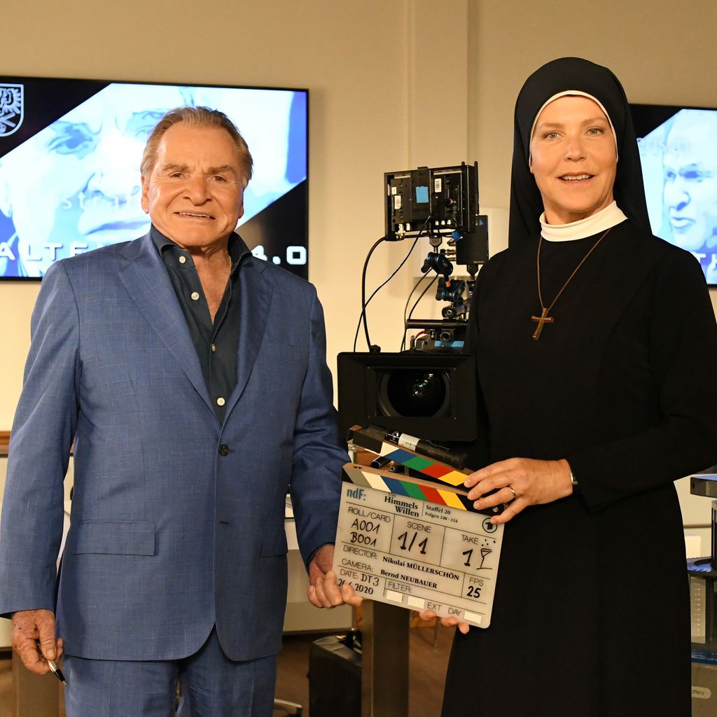 Fritz Wepper und Janina Hartwig, Schauspieler