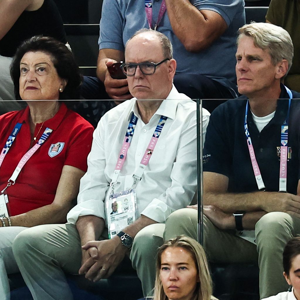 Fürst Albert II. bei den Olympischen Spielen 2024
