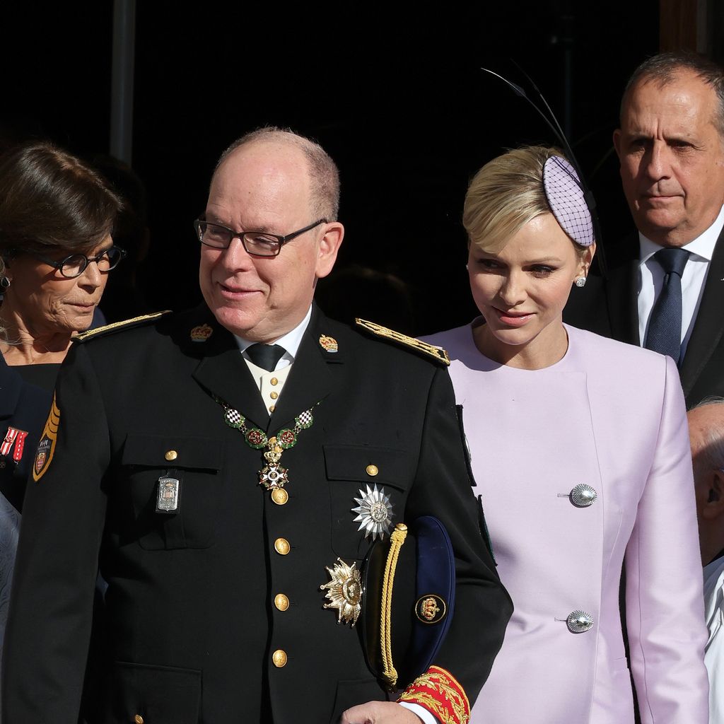 Fürst Albert II und Fürstin Charlène, November 2024