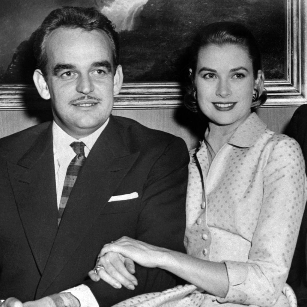 Fürst Rainier III. von Monaco und Grace Kelly
