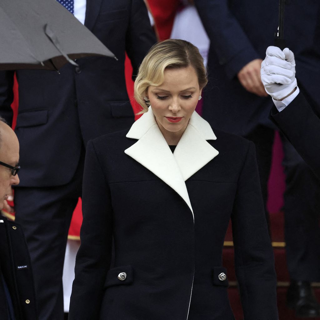Fürstin Charlène im Januar 2025