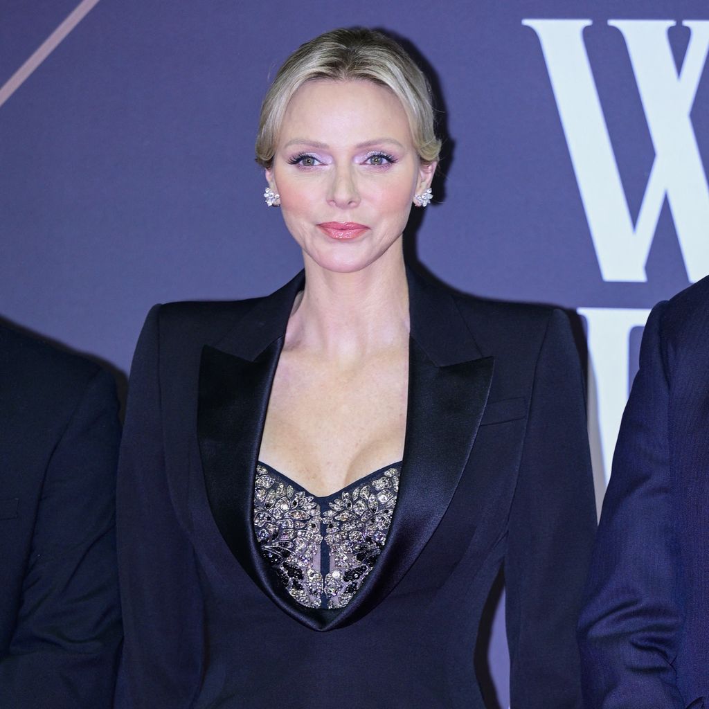Fürstin Charlène bei der 2024 World Rugby Awards Zeremonie, November 2024